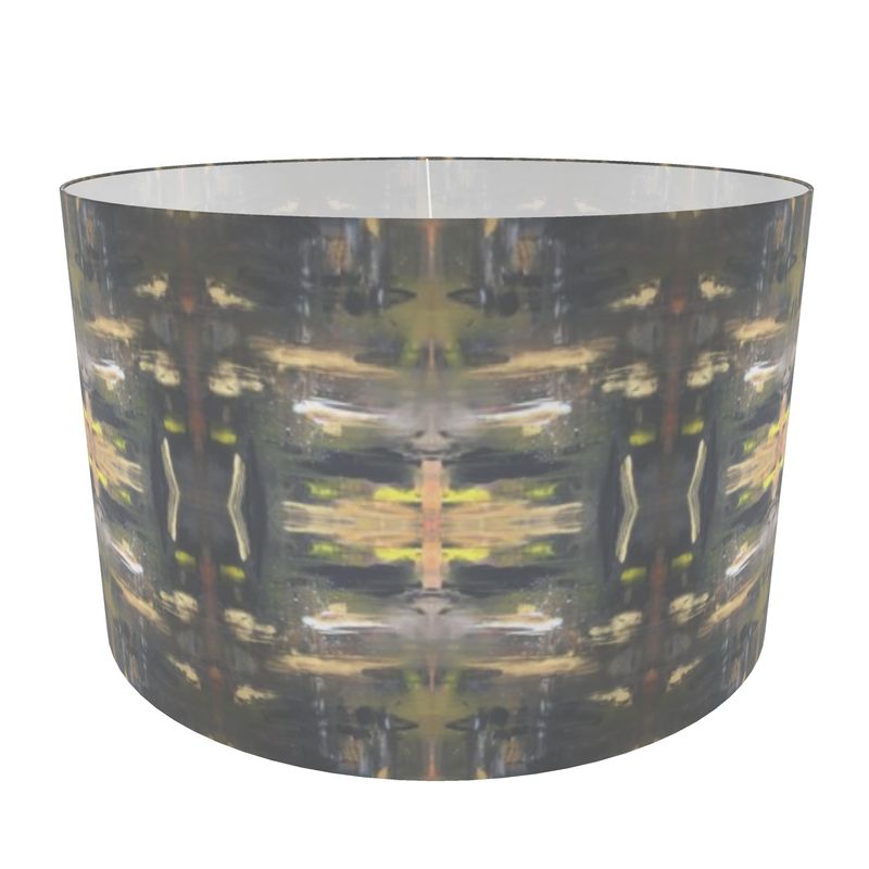 Obsidian Gold Lampshade