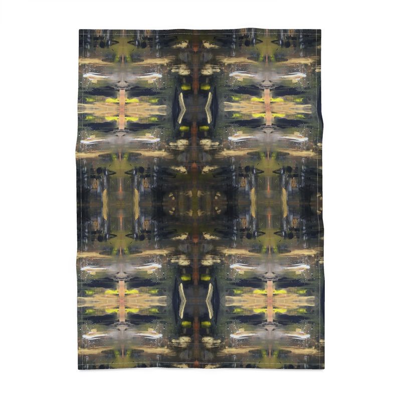 Obsidian Gold Tea Towels