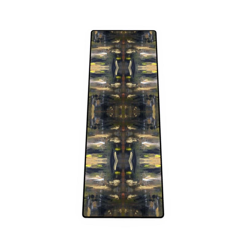 Obsidian Gold yoga mat