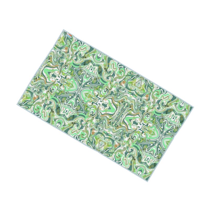Emerald swirl Towel
