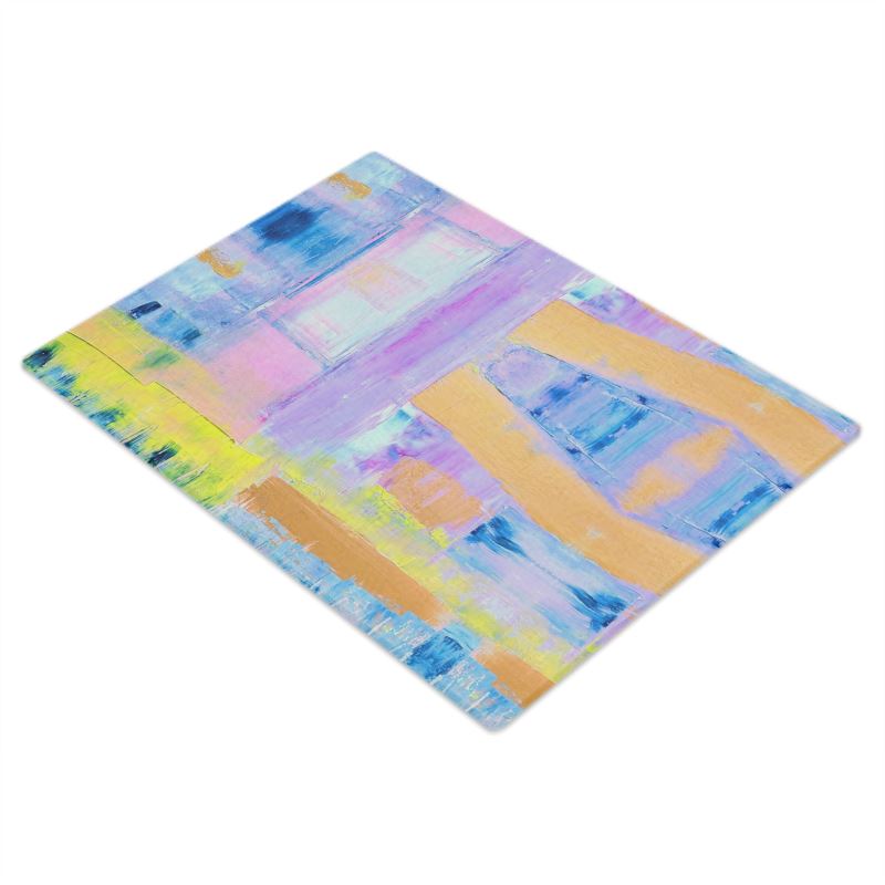 Bright Skies Glass Chopping Boards