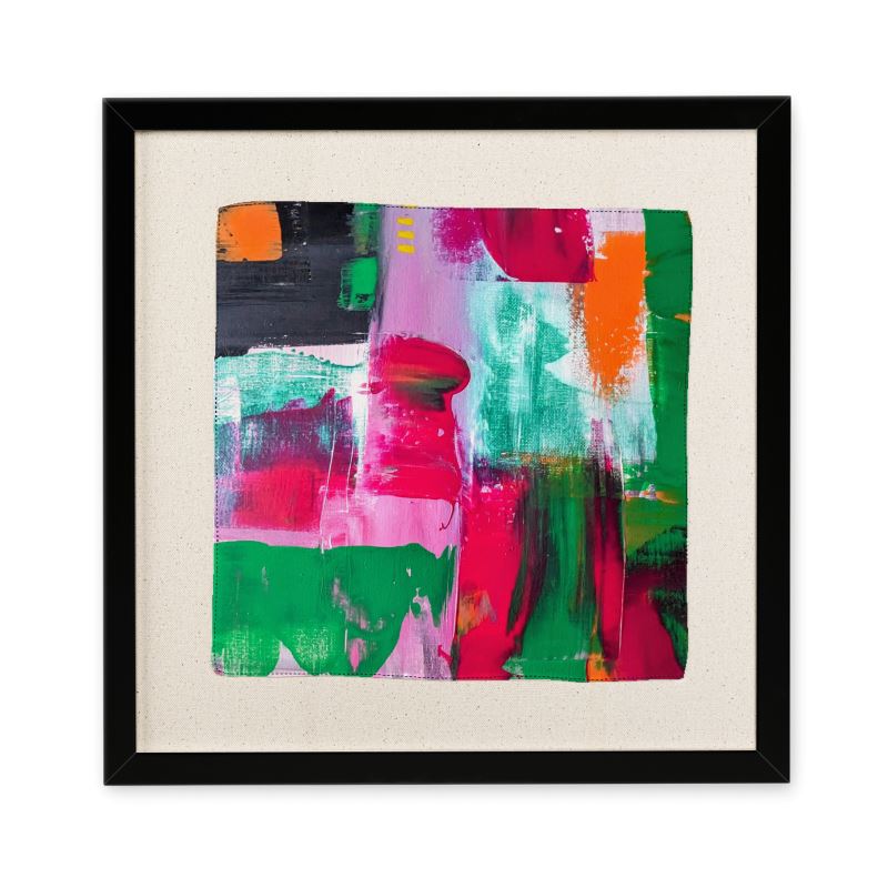 Abundance Framed Silk Scarf