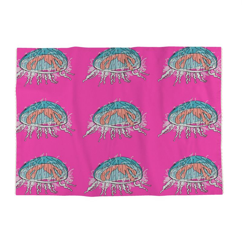 Neon Drift Tea towel