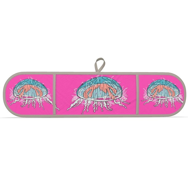 Neon Drift Oven Gloves