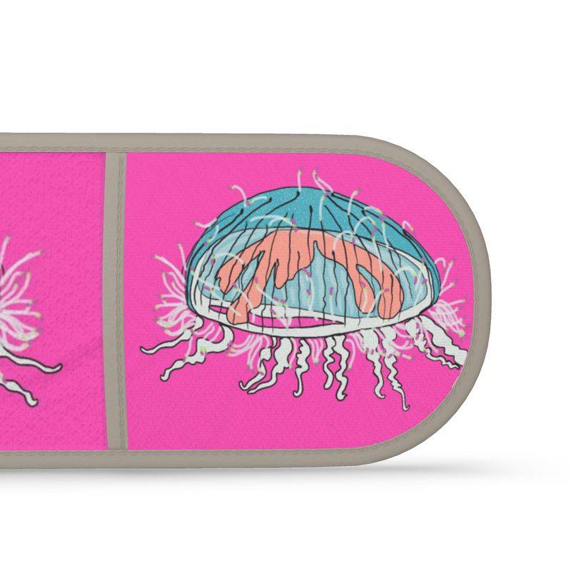 Neon Drift Oven Gloves