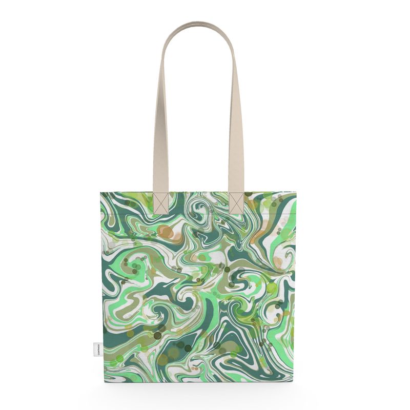 Emerald Current Tote Bag