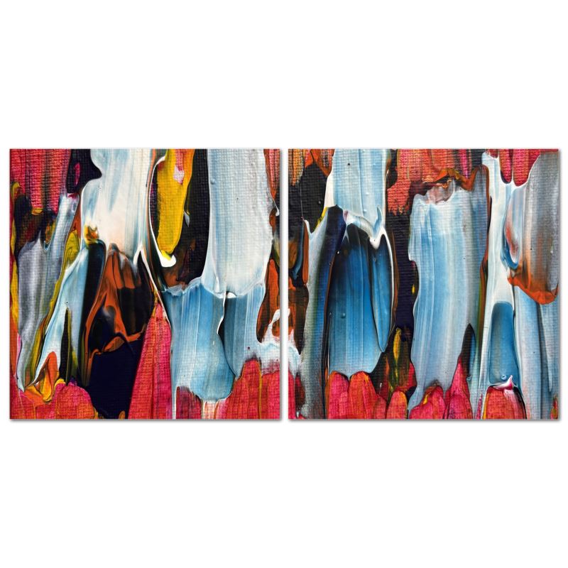 Supreme radiance Diptych Canvas