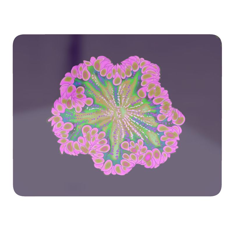 Pink Rock Flower Placemats
