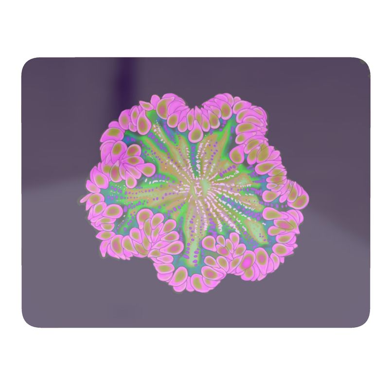 Pink Rock Flower Placemats