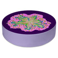 Pink Rock Flower Round Floor Cushions
