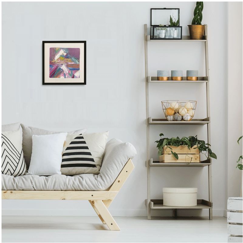 Aurora Framed Silk Scarf