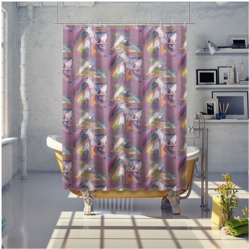 Aurora Shower Curtain
