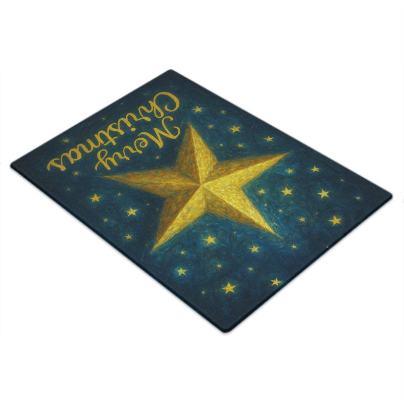 Christmas Star Glass Chopping Boards