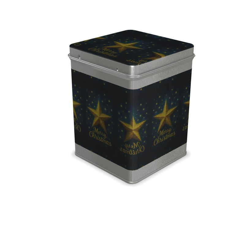 Christmas Star Tea Caddy