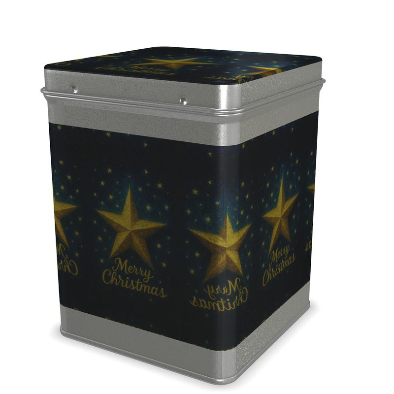 Christmas Star Tea Caddy