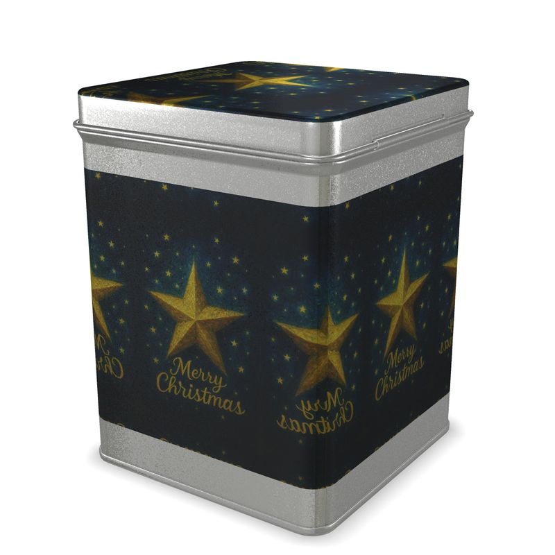 Christmas Star Tea Caddy