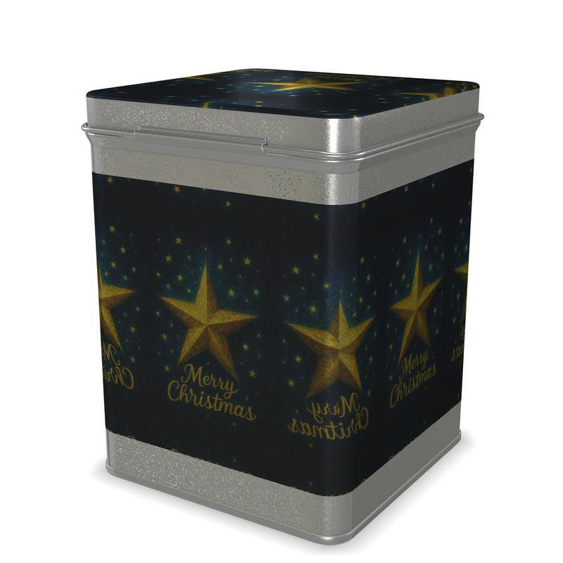 Christmas Star Tea Caddy