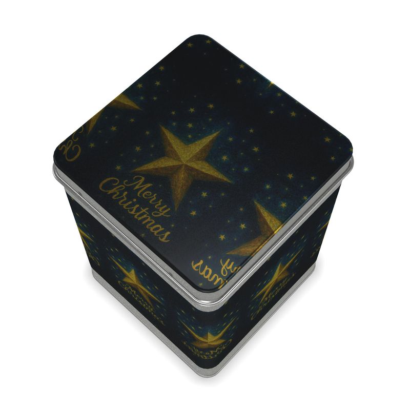 Christmas Star Tea Caddy