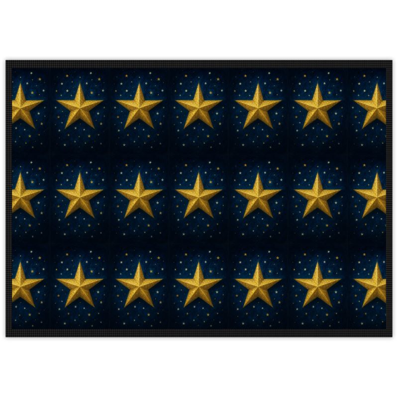 Christmas Star Mat