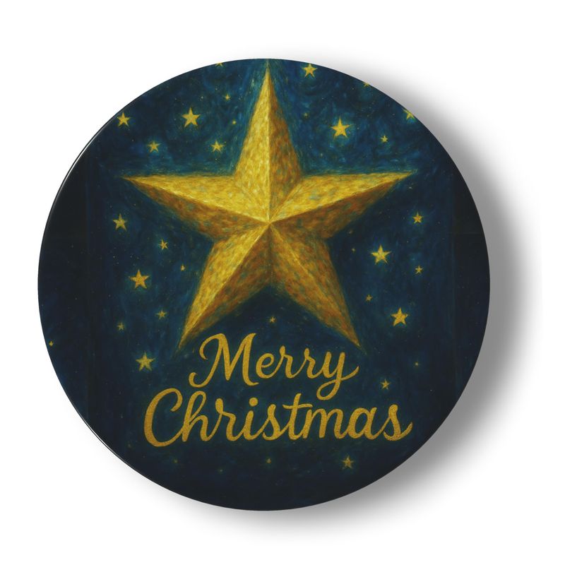Christmas Star Plates