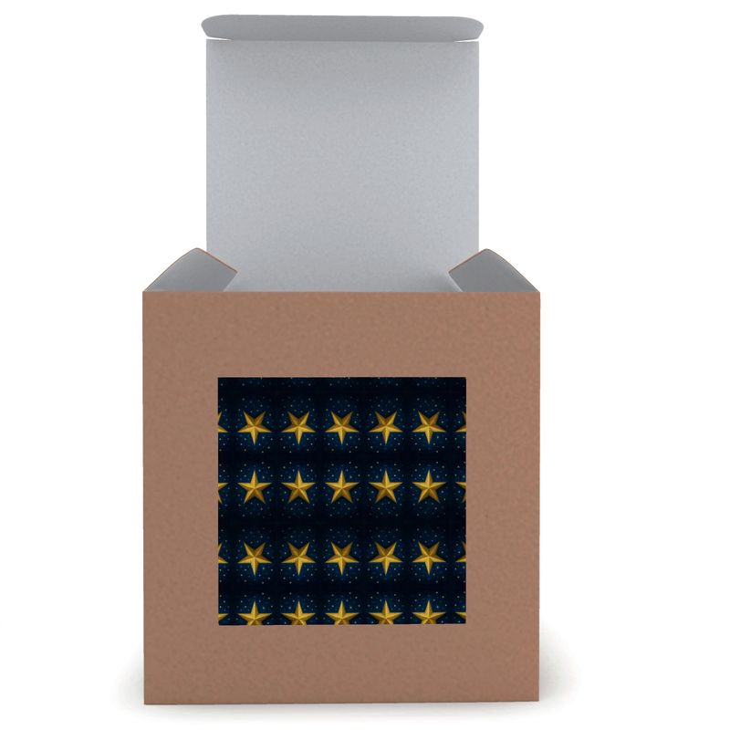 Christmas Star Candle in JAR