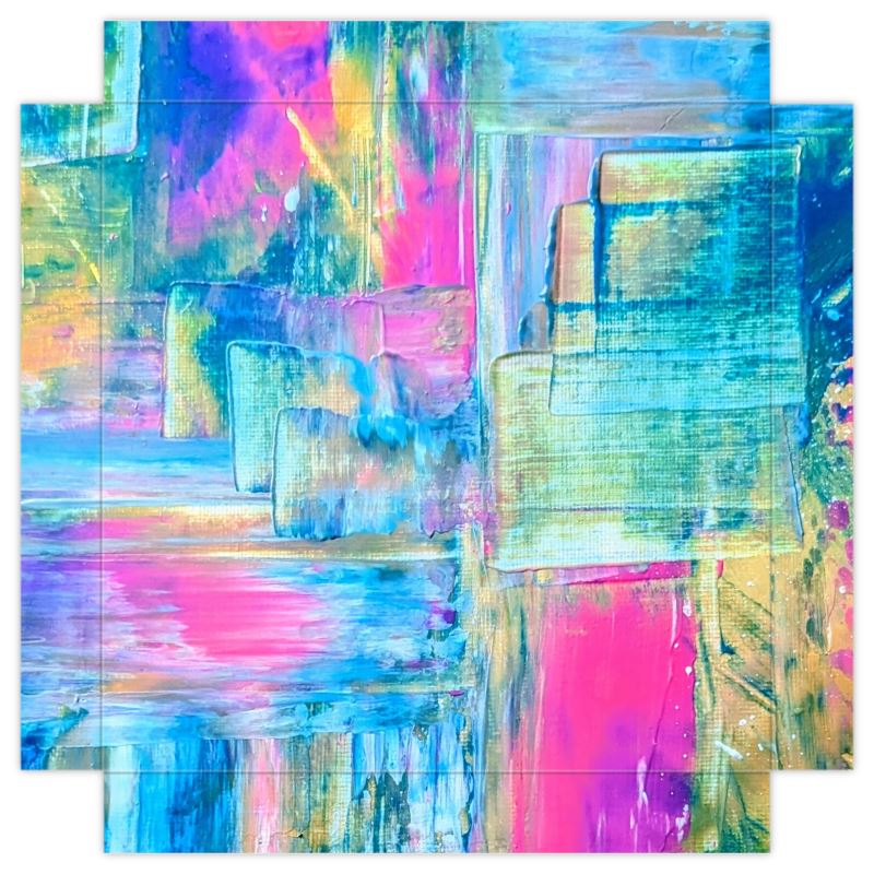 3 Absract art prints