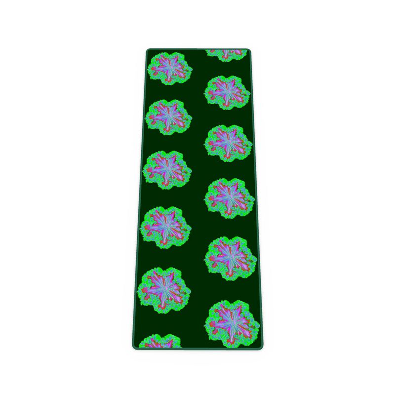 Radiant Rock Flower Yoga Mat