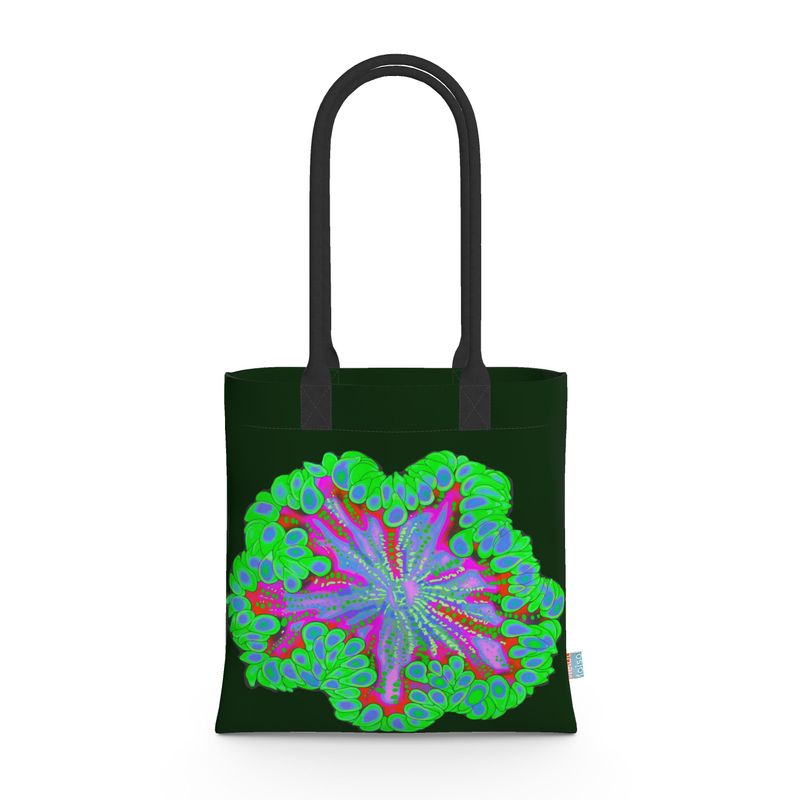 Radiant Rock Flower Tote