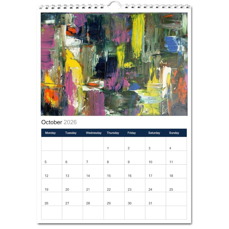Melissa Abstract art Calendars
