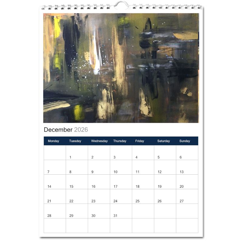 Melissa Abstract art Calendars