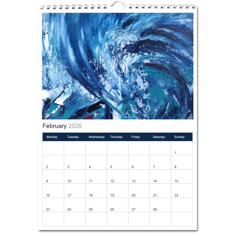 Melissa Abstract art Calendars