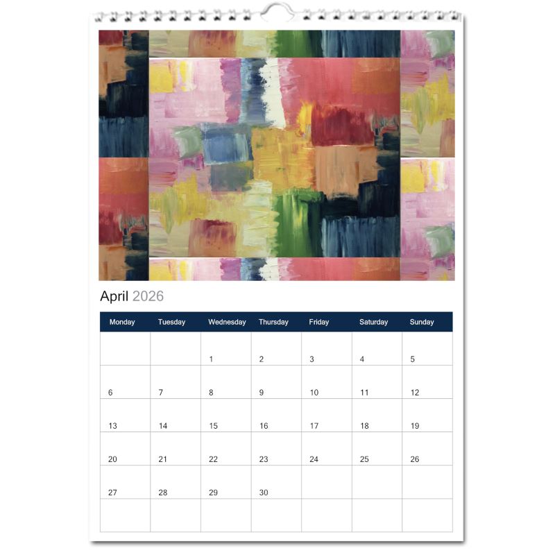 Melissa Abstract art Calendars