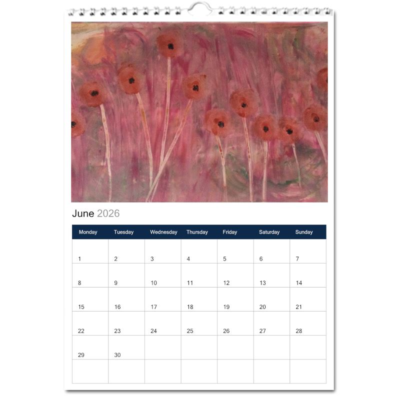 Melissa Abstract art Calendars