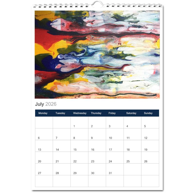 Melissa Abstract art Calendars