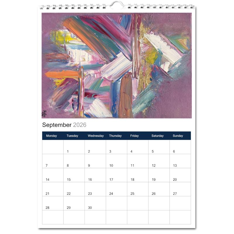 Melissa Abstract art Calendars